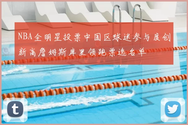 NBA全明星投票中国区球迷参与度创新高詹姆斯库里领跑票选名单